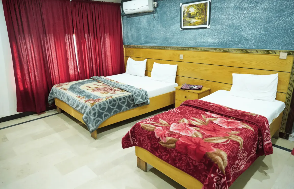 Family Room Double & Single Beds
